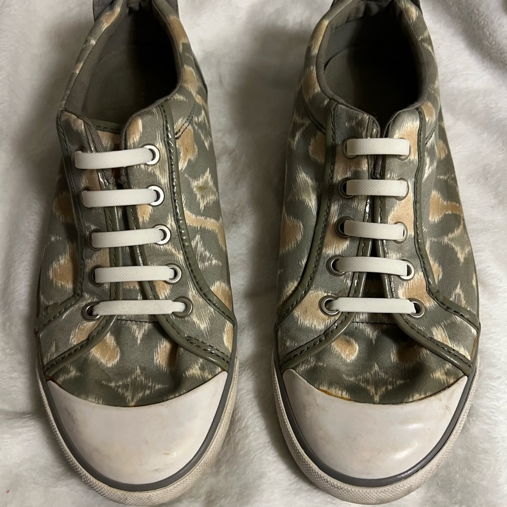 Coach Brand Stylish Patterned Sneakers